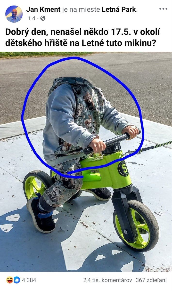 Keď vaše dieťa stratí hlavu a vy hľadáte bundu...
